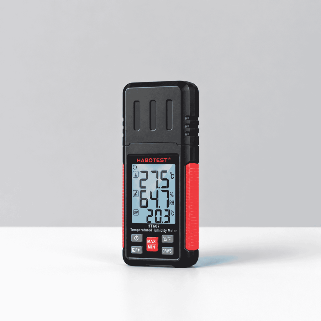 Habotest HT607 - Medidor de Temperatura y Humedad