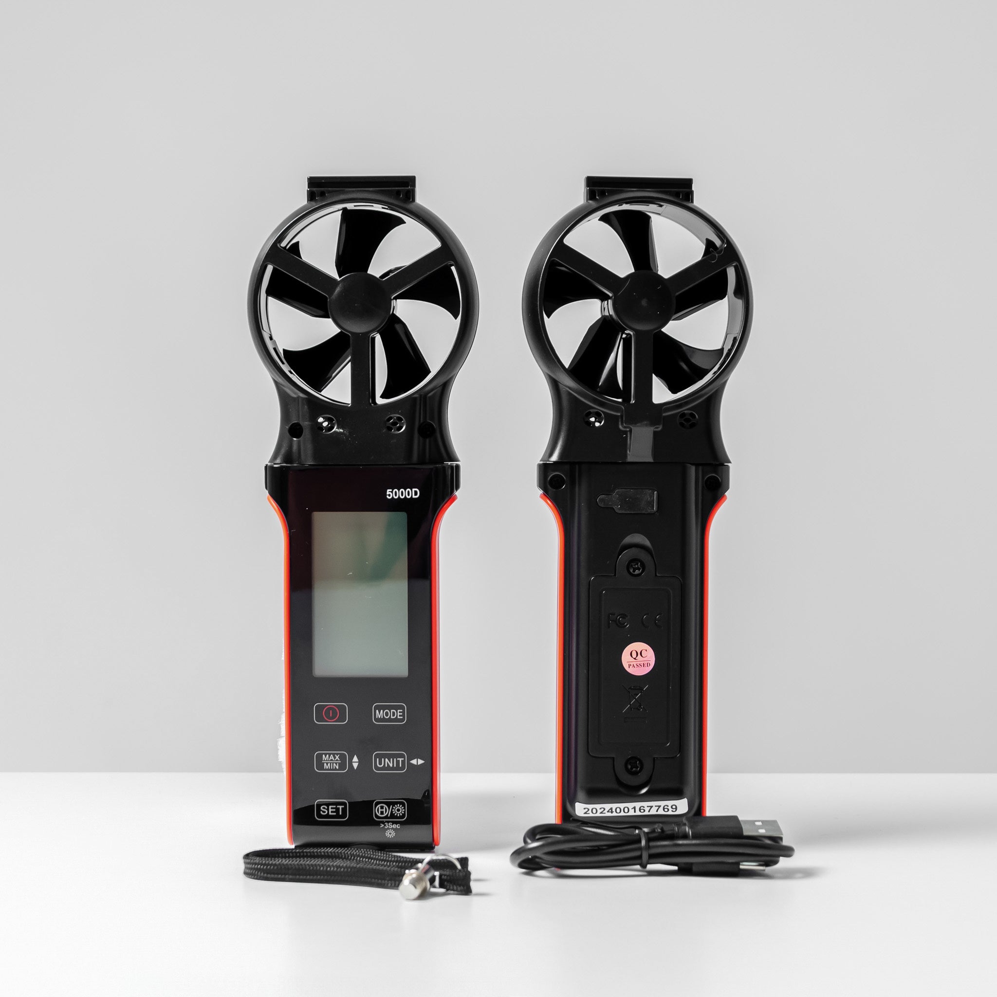 Anemómetro BT Meter BT-5000D