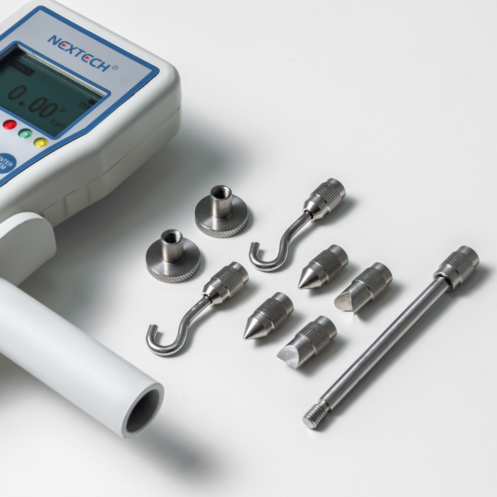 Dinamómetro digital con kit de ergonomicas NEXTECH DFS500