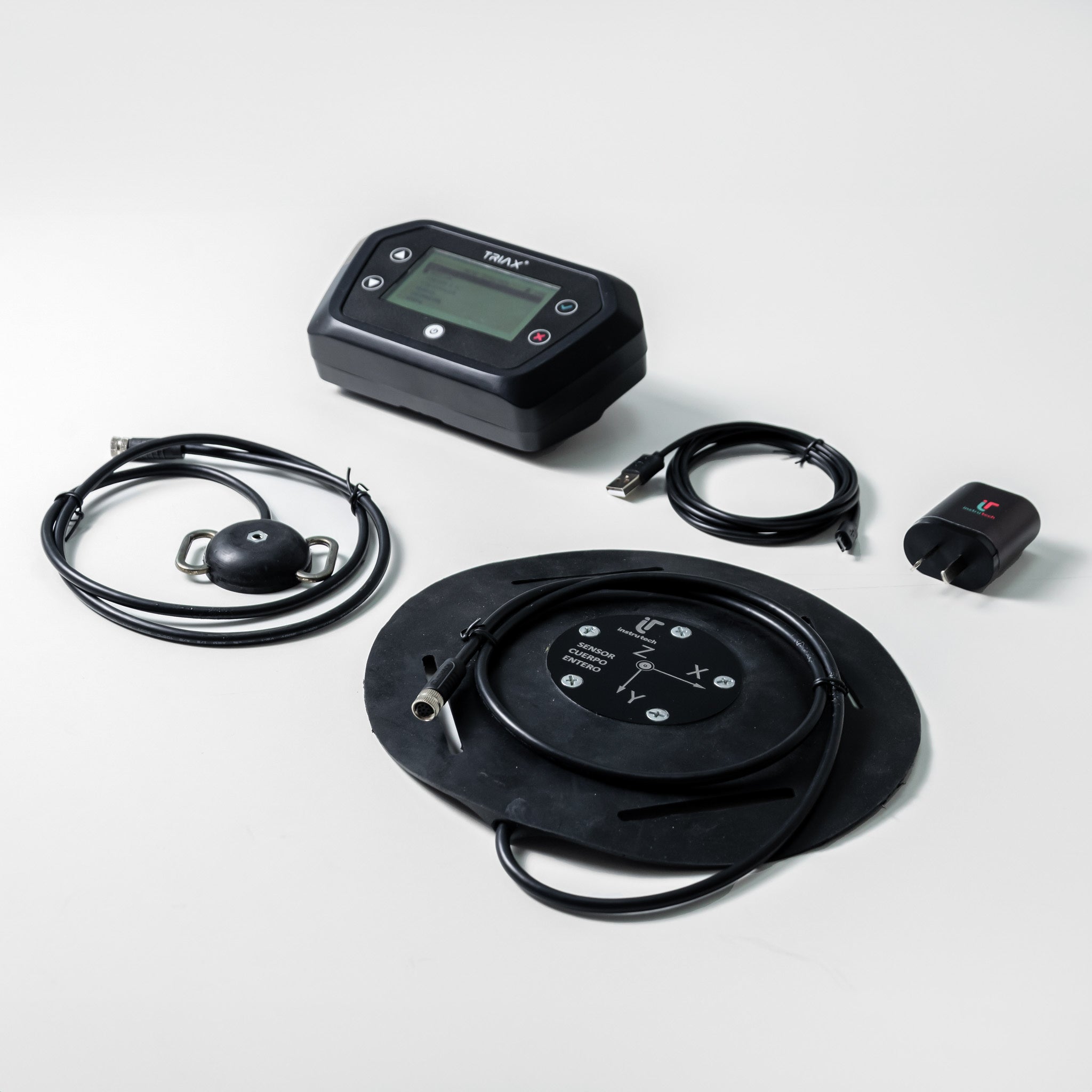 Analizador de Vibraciones en Cuerpo entero y Mano brazo TRIAX