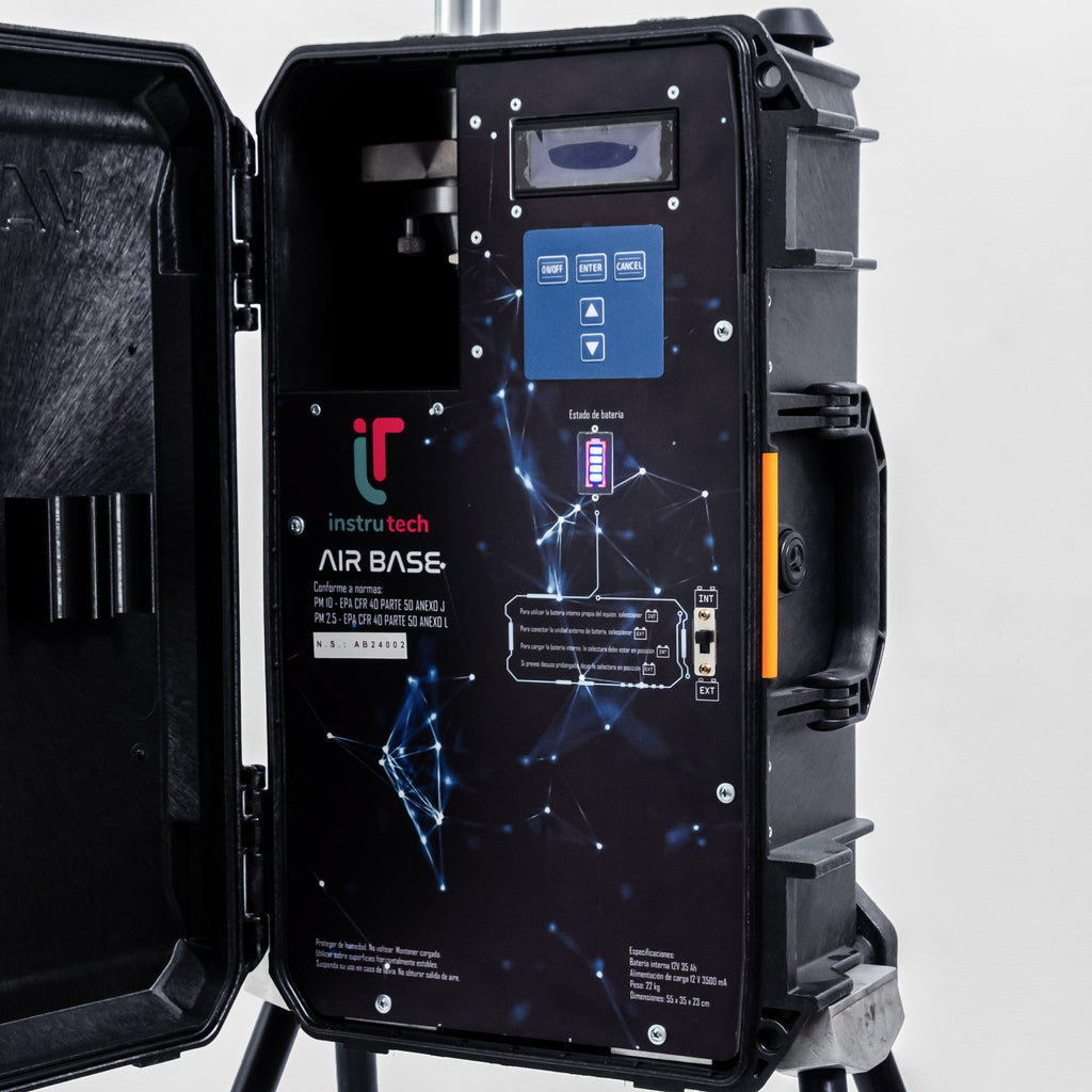 Impactador  automatico de PM10 Bajo Volumen Airplus