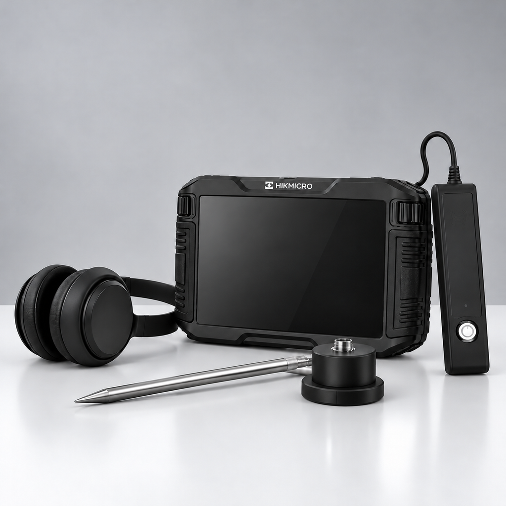 Detector Acústico de Fugas de Agua HIKMICRO AD22P-I para Interiores