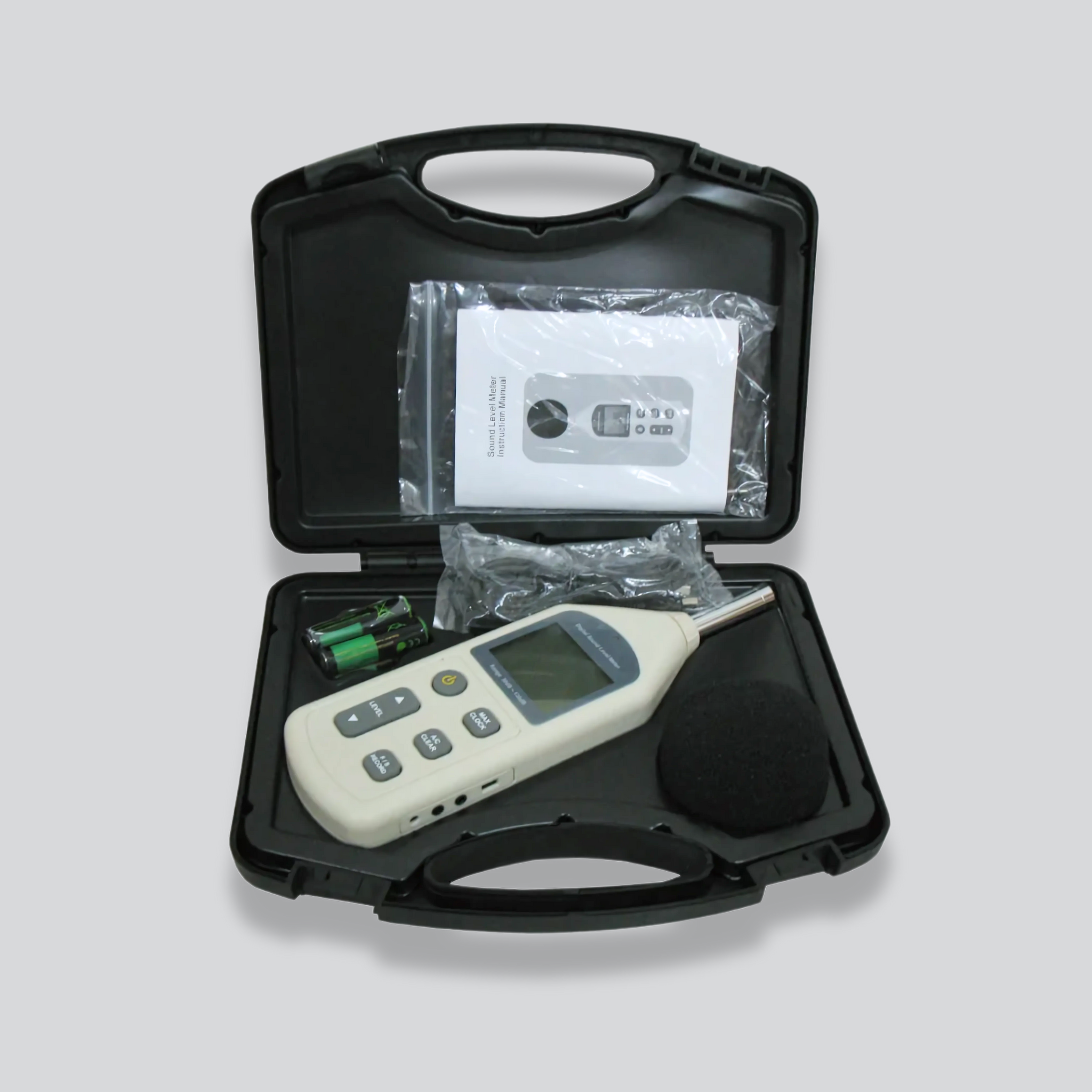 Decibelimetro con datalloger Trigger HP-1356